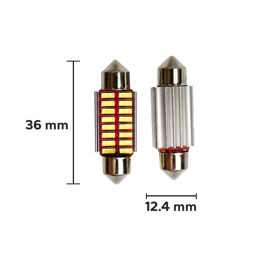LED C5W LUSMAR™ Festoon - 31, 36, 39, 41 mm 300 lm, Canbus - fara eroare