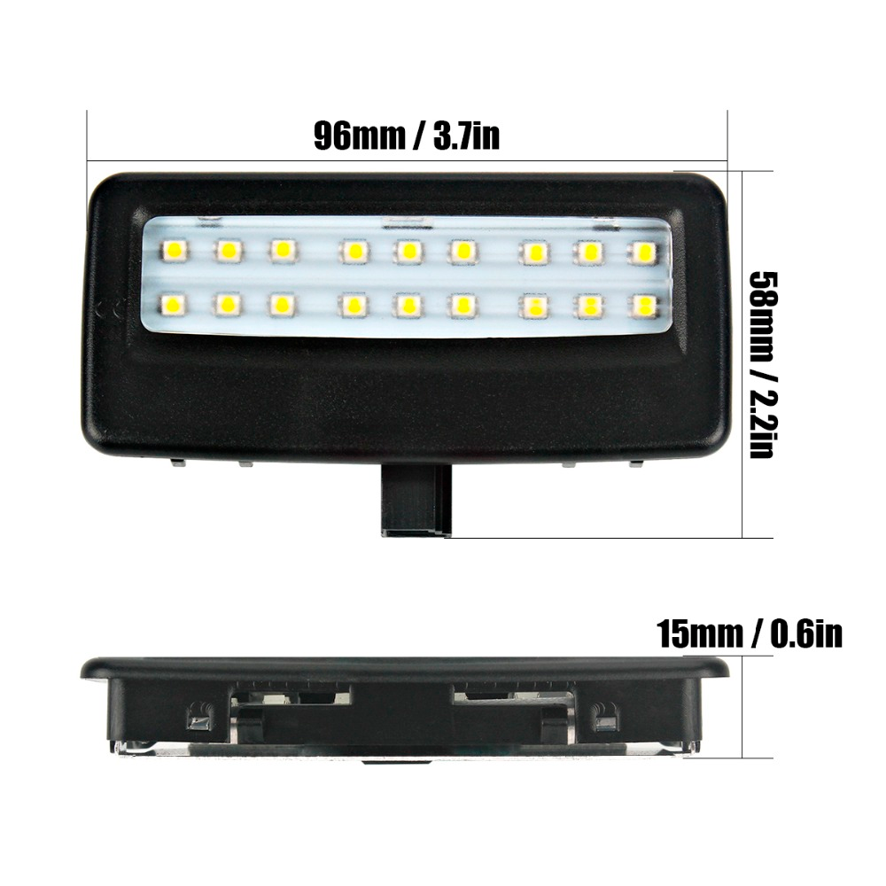 Set 2 x led parasolar BMW F10 F11 F07 F01 F02 F03