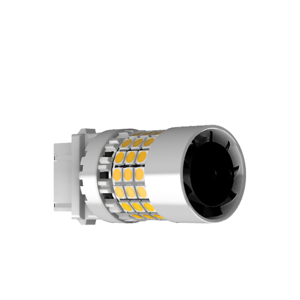 Set 2 x bec LED T25 3156 P27/7W 5000 lm - fara eroare