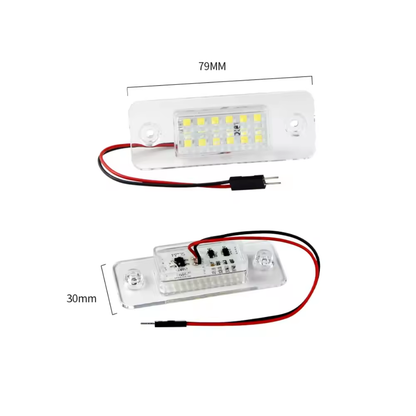 Set 2x led numar inmatriculare Audi A8 D3