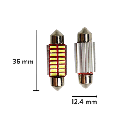 LED C5W LUSMAR™ Festoon - 31, 36, 39, 41 mm 300 lm, Canbus - fara eroare