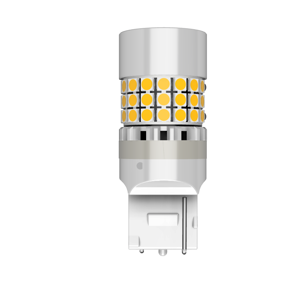 Set 2 x bec LED T20 W21W LUSMAR™ 7000 lm - fara eroare