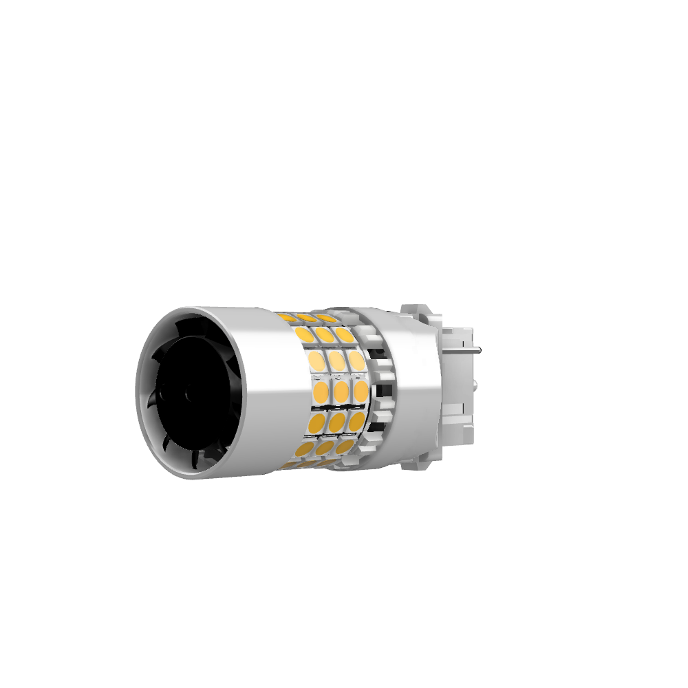 Set 2 x bec LED T20 W21W LUSMAR™ 7000 lm - fara eroare