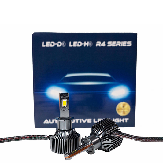 Kit led H3 LED-H© R4 Series 6000k 15000 lumeni 110W/set Canbus - fara eroare
