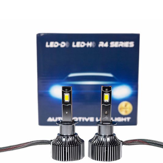 Kit led H1 LED-H© R4 Series 6000k 15000 lumeni 110W/set Canbus - fara eroare