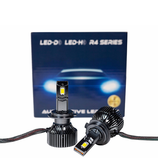 Kit led H7 LED-H© R4 Series 6000k 15000 lumeni 110W/set Canbus - fara eroare