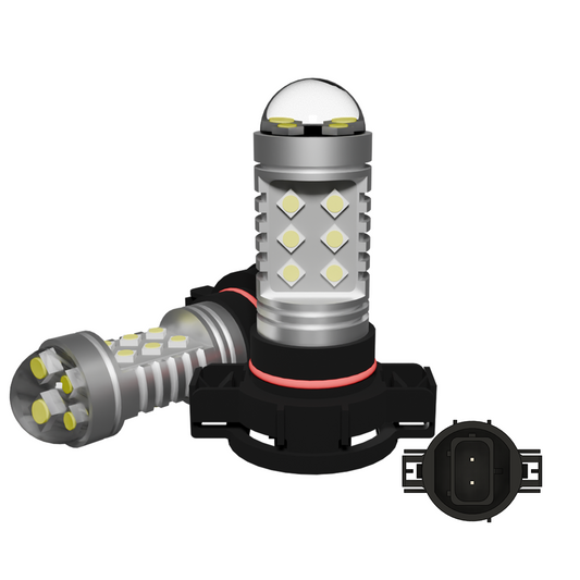 Set 2 x bec LED PSX24W LUSMAR™ Canbus - fără eroare