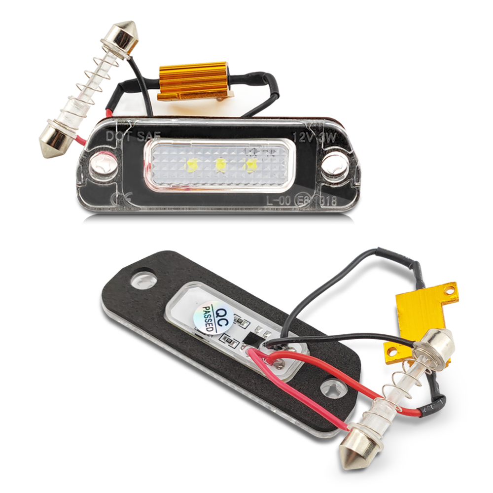 Set 2 x led numar inmatriculare Mercedes Benz ML GL R class
