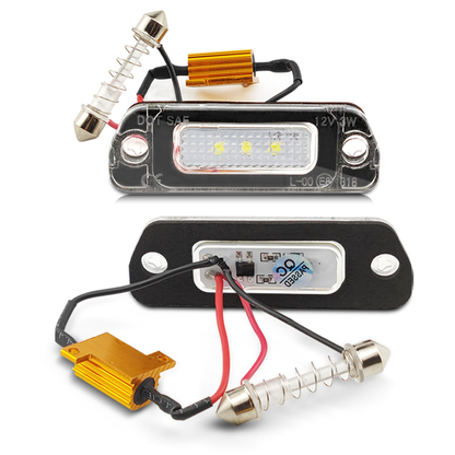 Set 2 x led numar inmatriculare Mercedes Benz ML GL R class